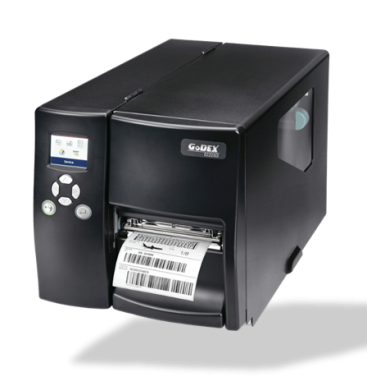 GODEX EZ2250I 203DPI CÍMKE NYOMTATÓ Középkategóriás nyomtató, napi 4-9000 címke gyártásához