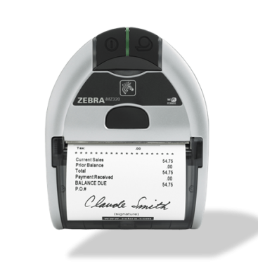 Zebra iMZ320 203dpi (DT) garanciával, 1000 címke/nap terhelhetőséggel, usb, wifi és bluetooth interfész